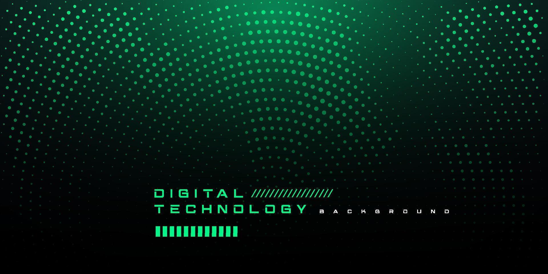 tecnologia digital futurista Internet rede conexão Preto verde fundo, azul abstrato cyber em formação comunicação, ai grande dados Ciência, inovação futuro tecnologia linha ilustração vetor 3d