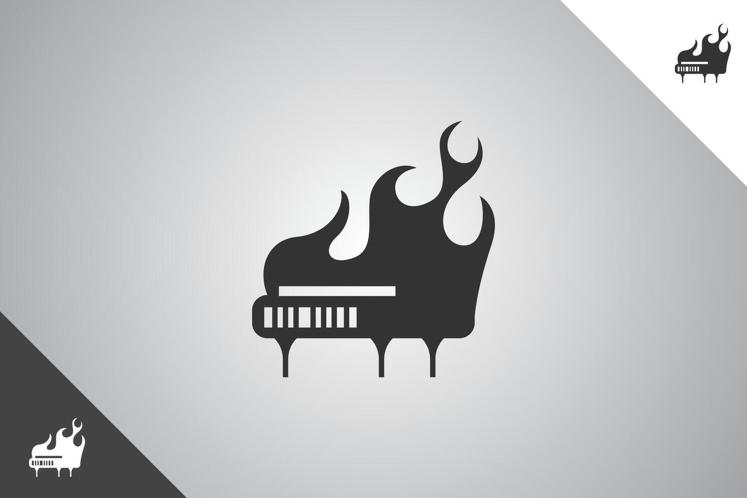 piano logotipo. mínimo e moderno logotipo. perfeito logotipo para o negócio relacionado para banda, músicos e cantores indústria. isolado fundo. vetor eps 10.