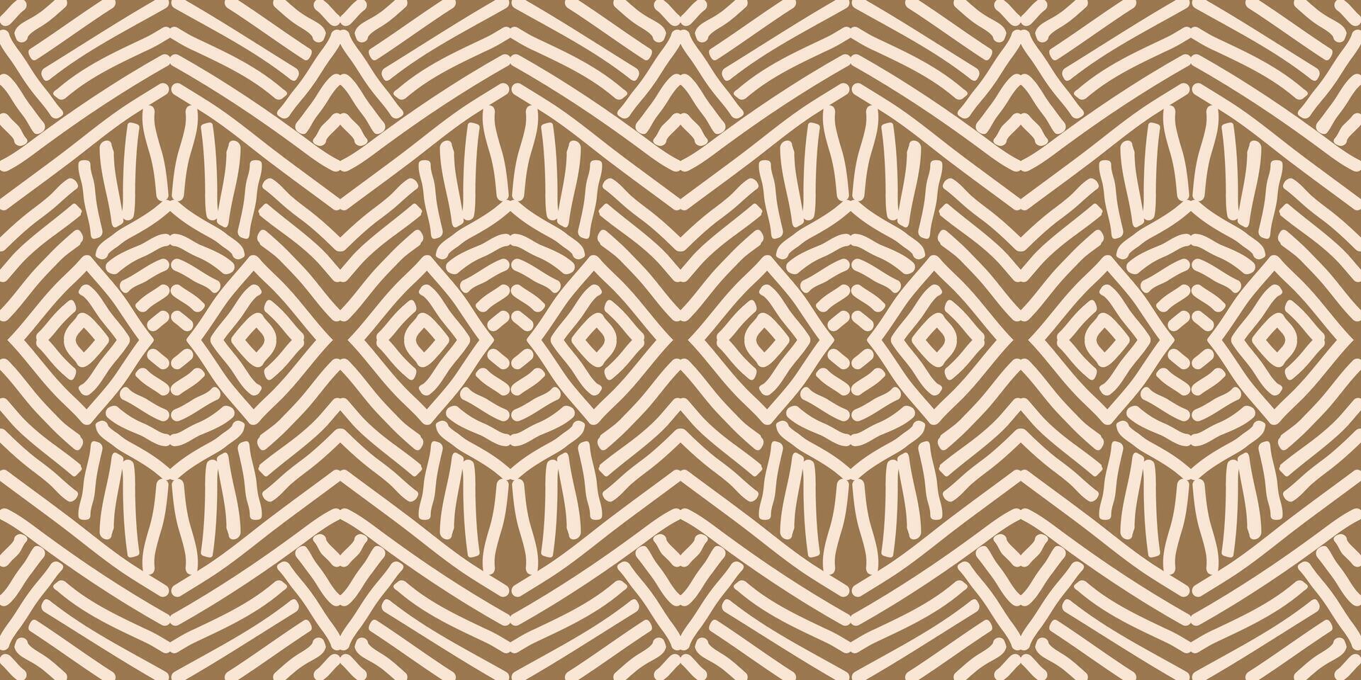 mão desenhado batik padronizar desatado. geométrico divisa abstrato ilustração, papel de parede. tribal étnico vetor textura. asteca estilo. folk bordado. indiano, escandinavo, africano tapete, telha.