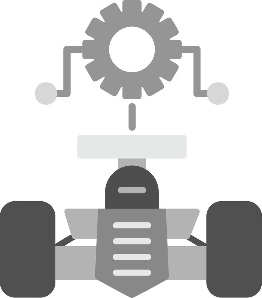 ícone de vetor de configuração de carro