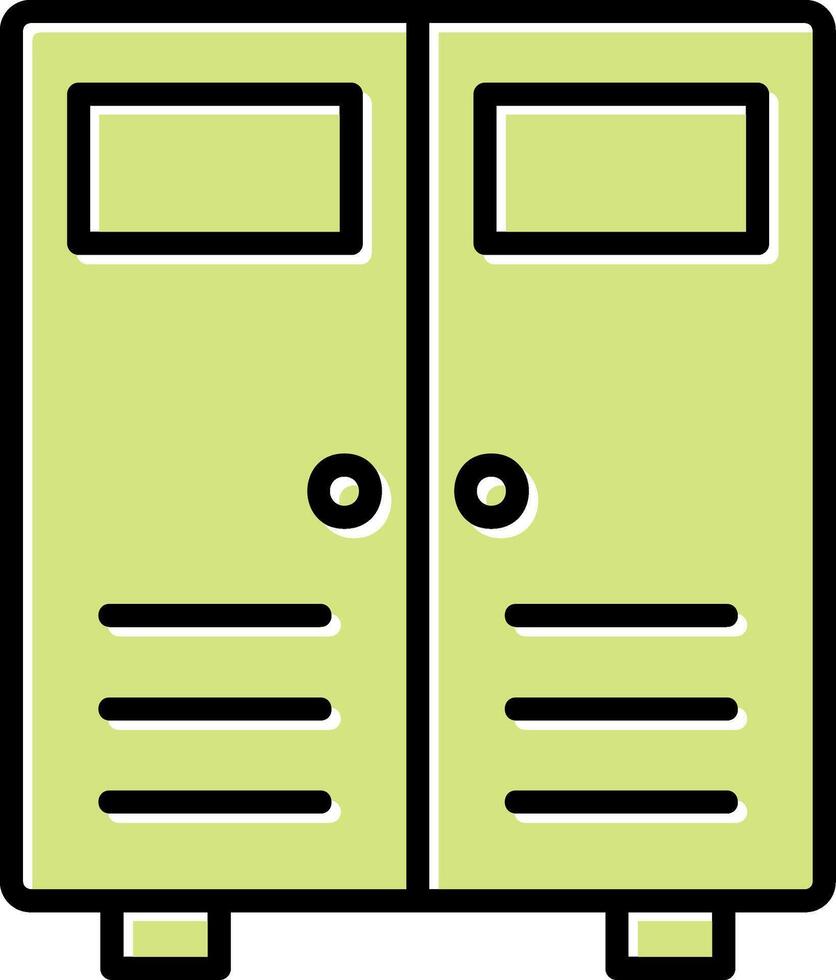 ícone de vetor de armários