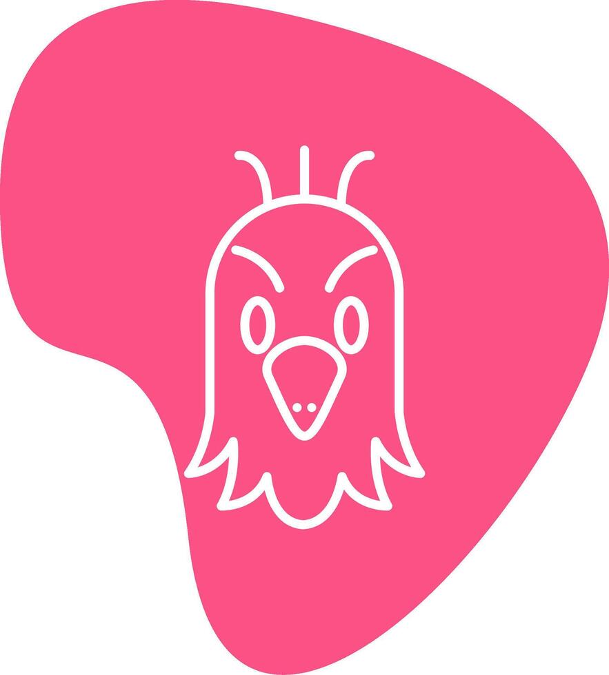 ícone de vetor de papagaio