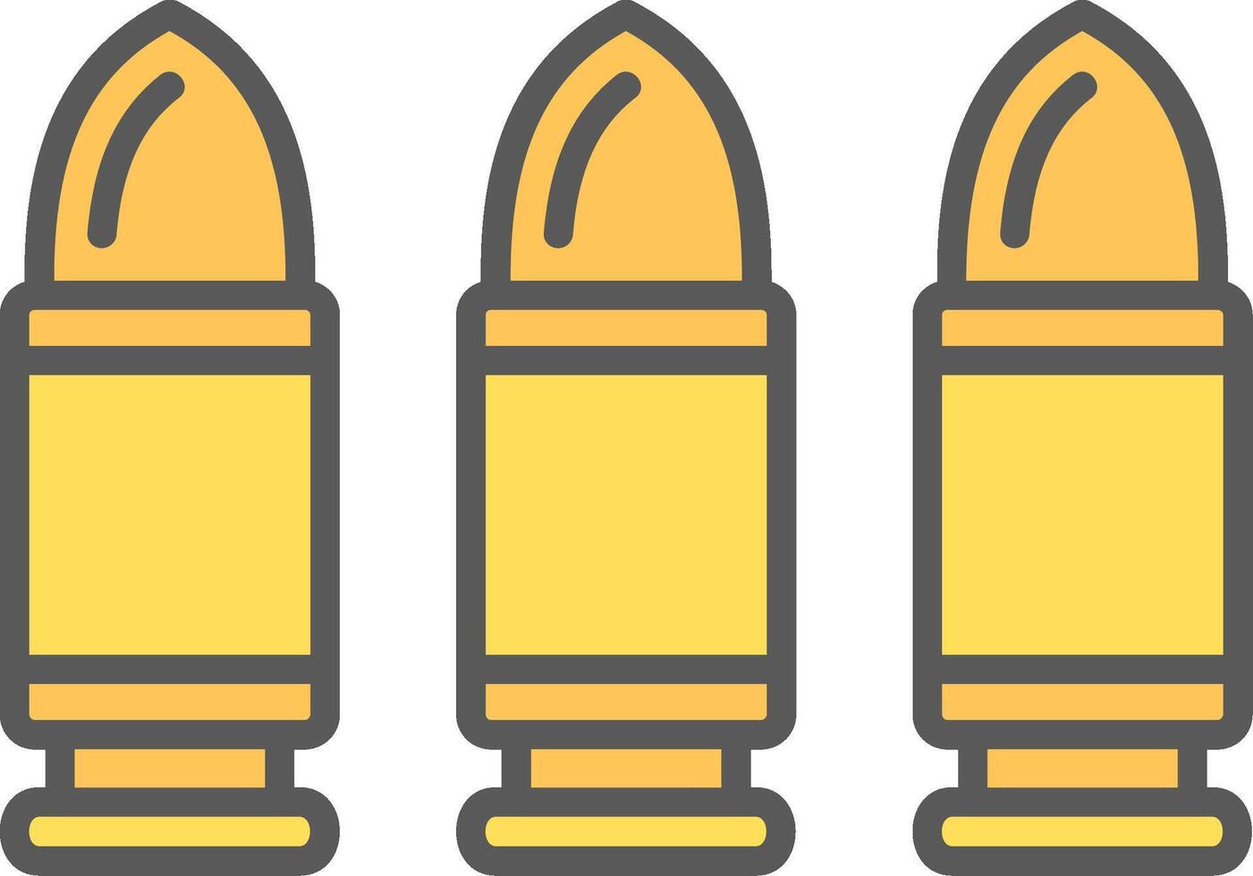 ícone de vetor de balas