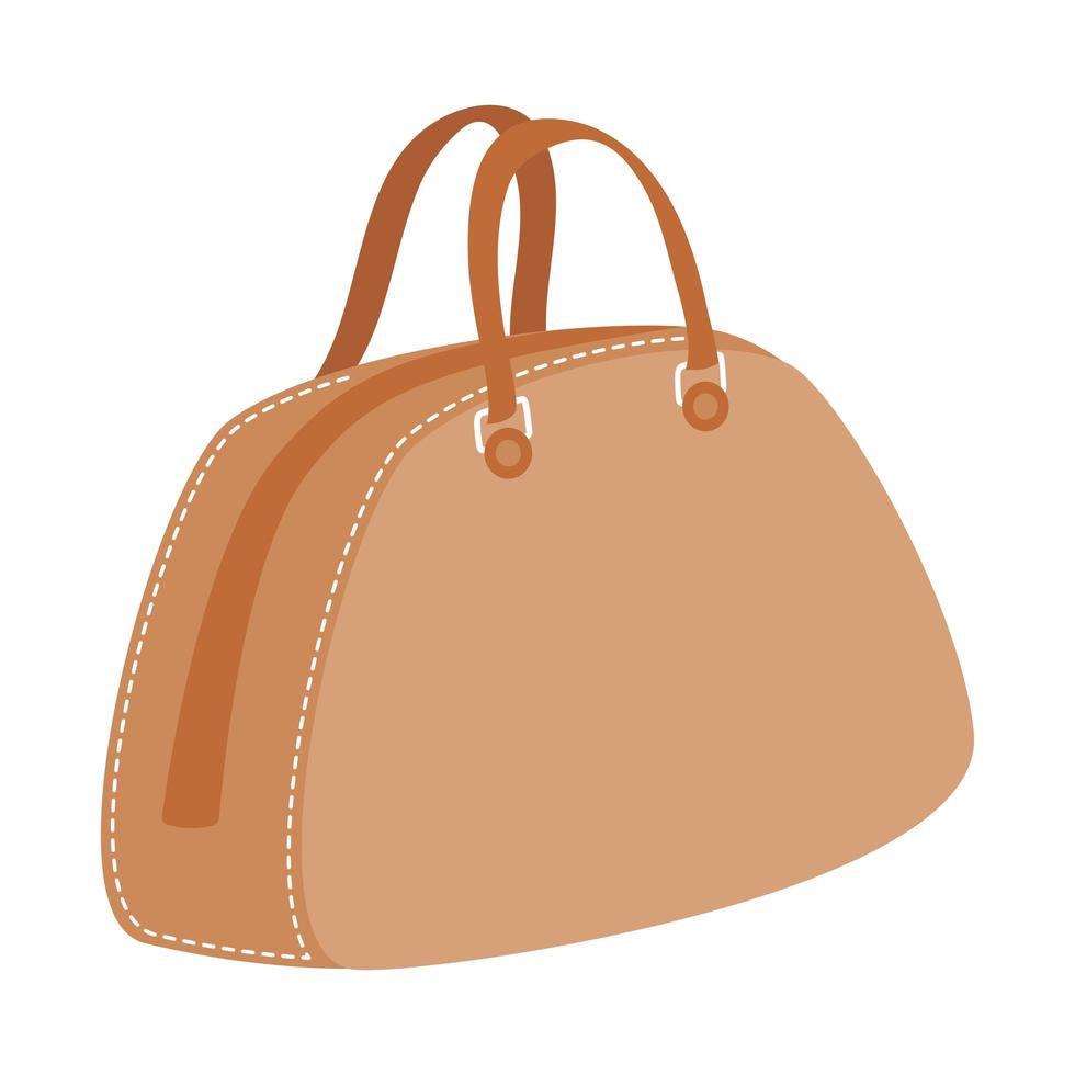 design de vetor de bolsa de mão isolada