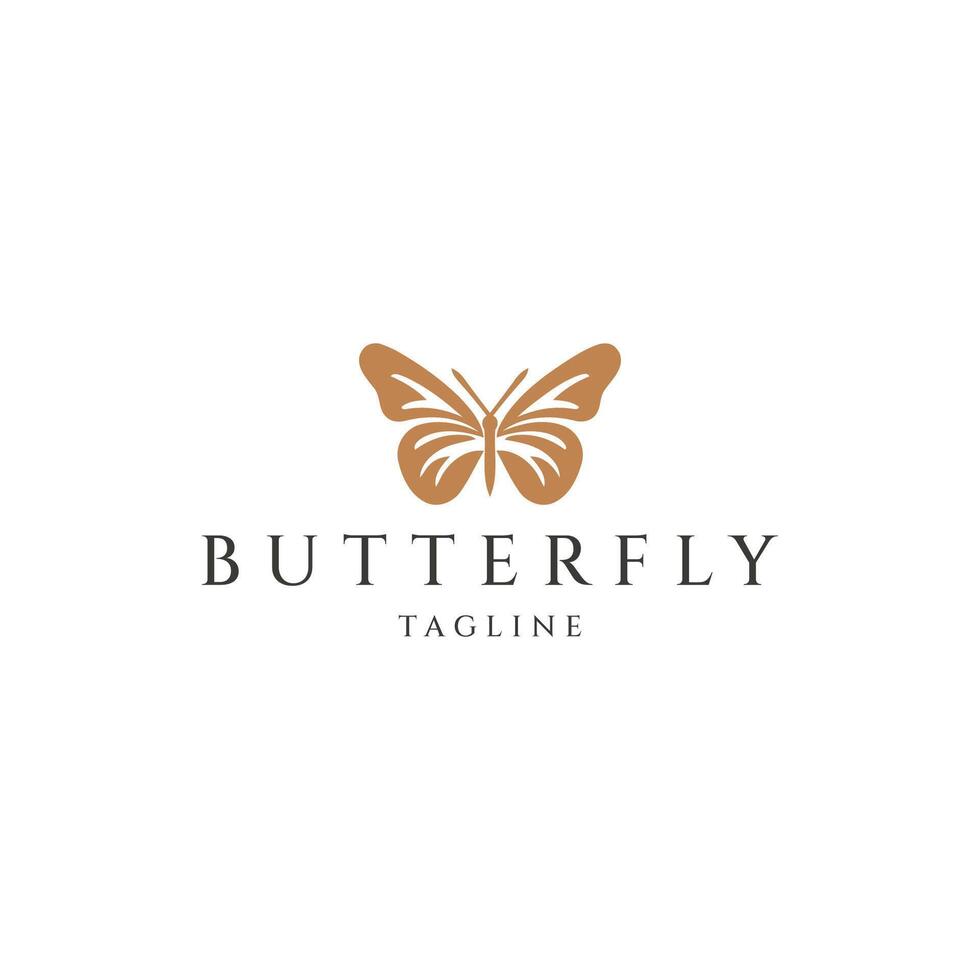 ai gerado borboleta logotipo ícone Projeto vetor