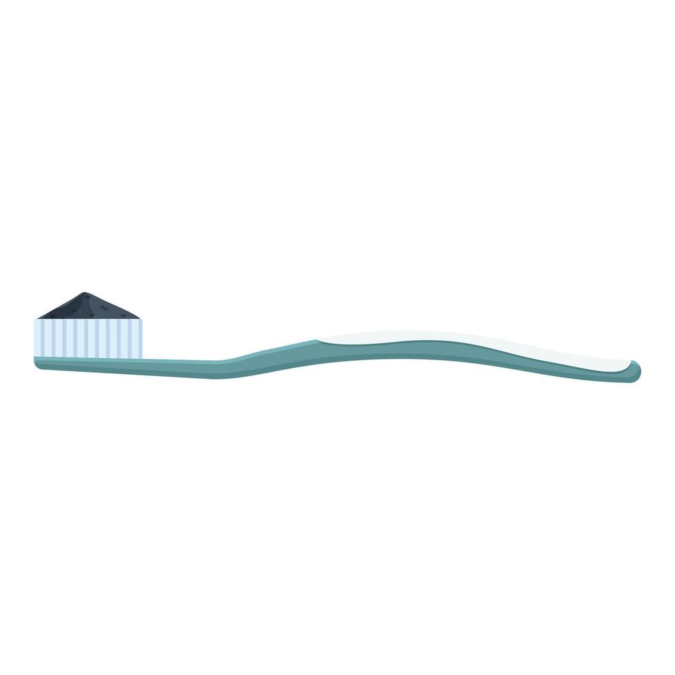 dente escova ícone desenho animado vetor. lavar fio dental vetor
