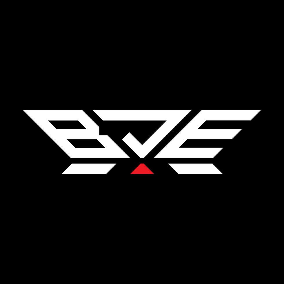 bje carta logotipo vetor projeto, bje simples e moderno logotipo. bje luxuoso alfabeto Projeto