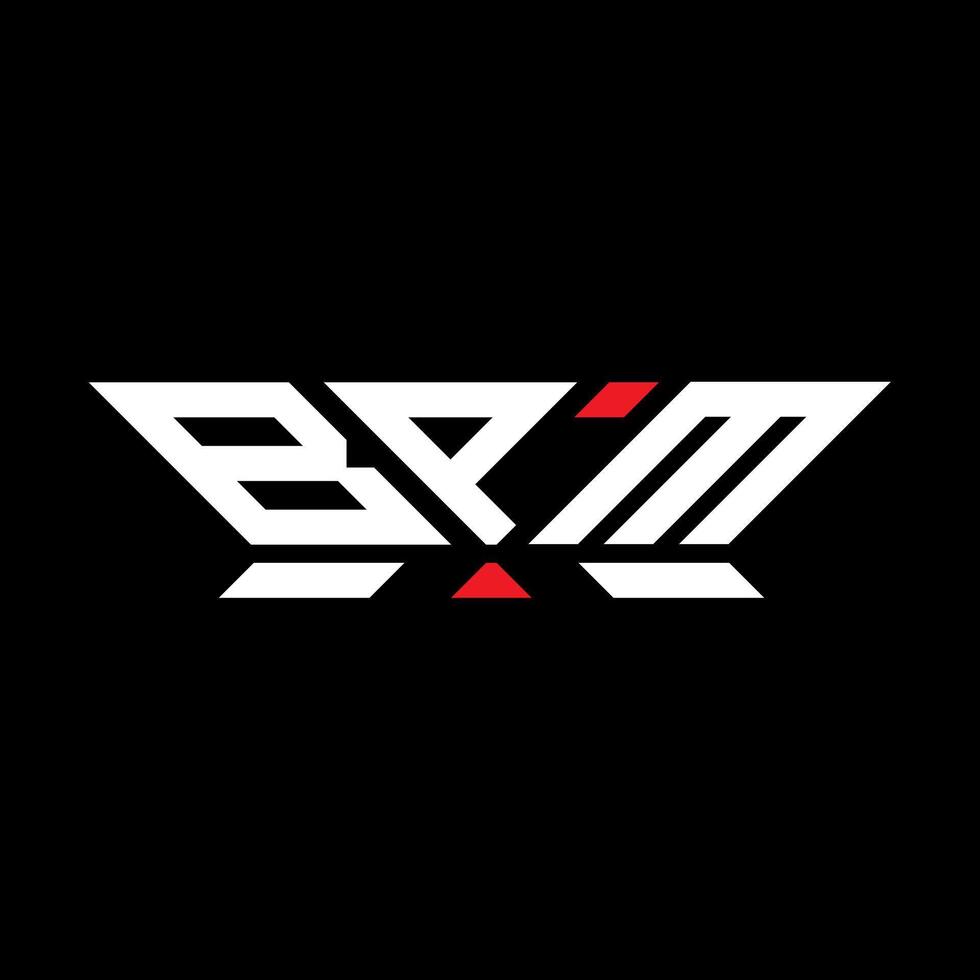 bpm carta logotipo vetor projeto, bpm simples e moderno logotipo. bpm luxuoso alfabeto Projeto