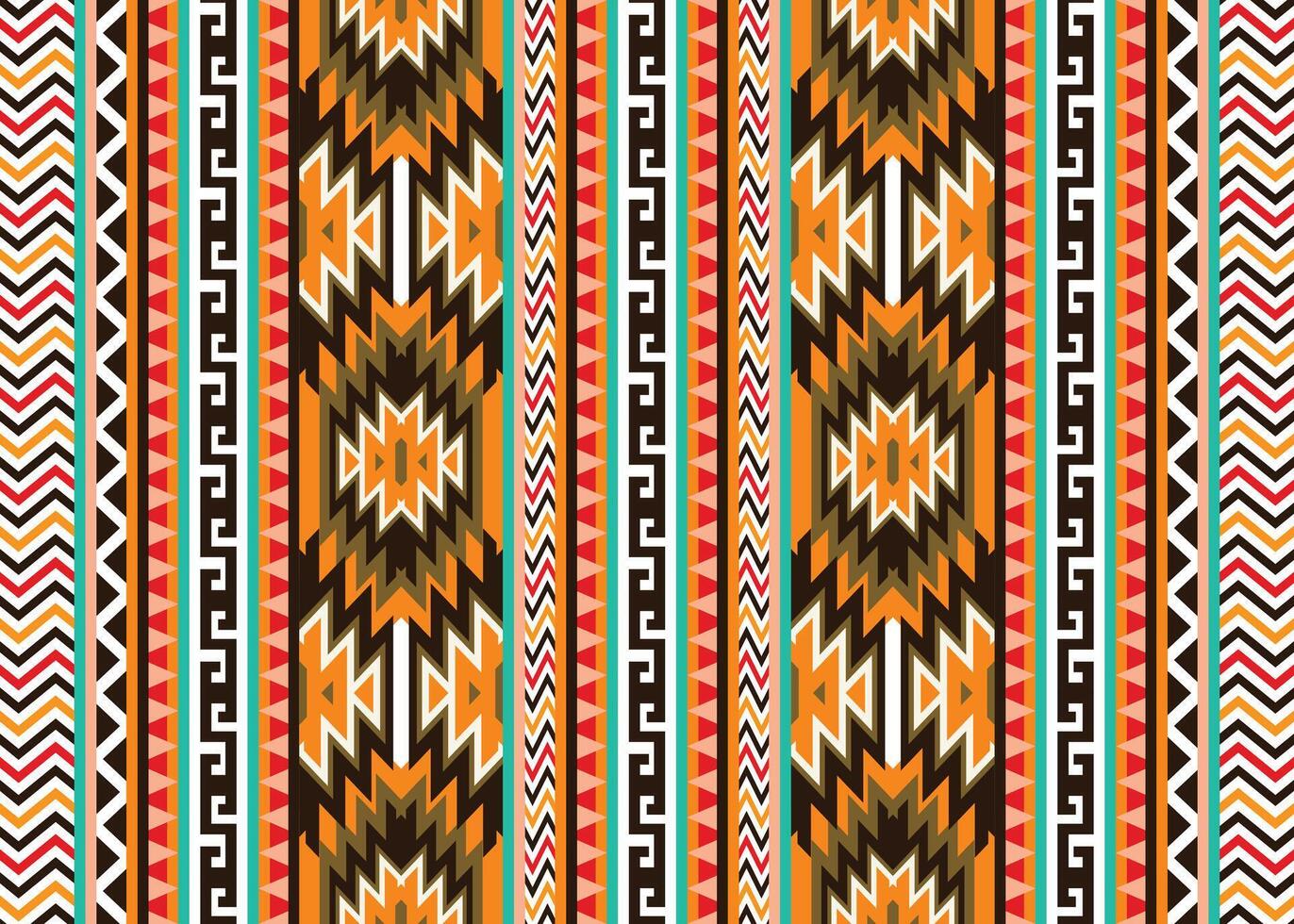 asteca tribal geométrico étnico desatado padronizar. vintage nativo americano étnico vetor fundo. tradicional enfeite retro estilo. Projeto têxtil, tecido, roupas, cortina, tapete, ornamento, invólucro.