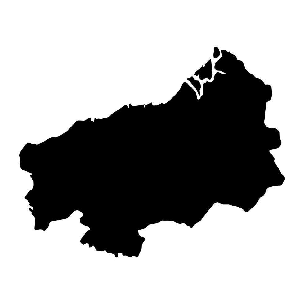 Esmeraldas província mapa, administrativo divisão do Equador. vetor ilustração.