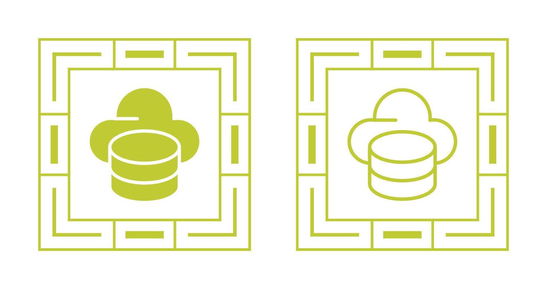 mysql hospedagem vetor ícone