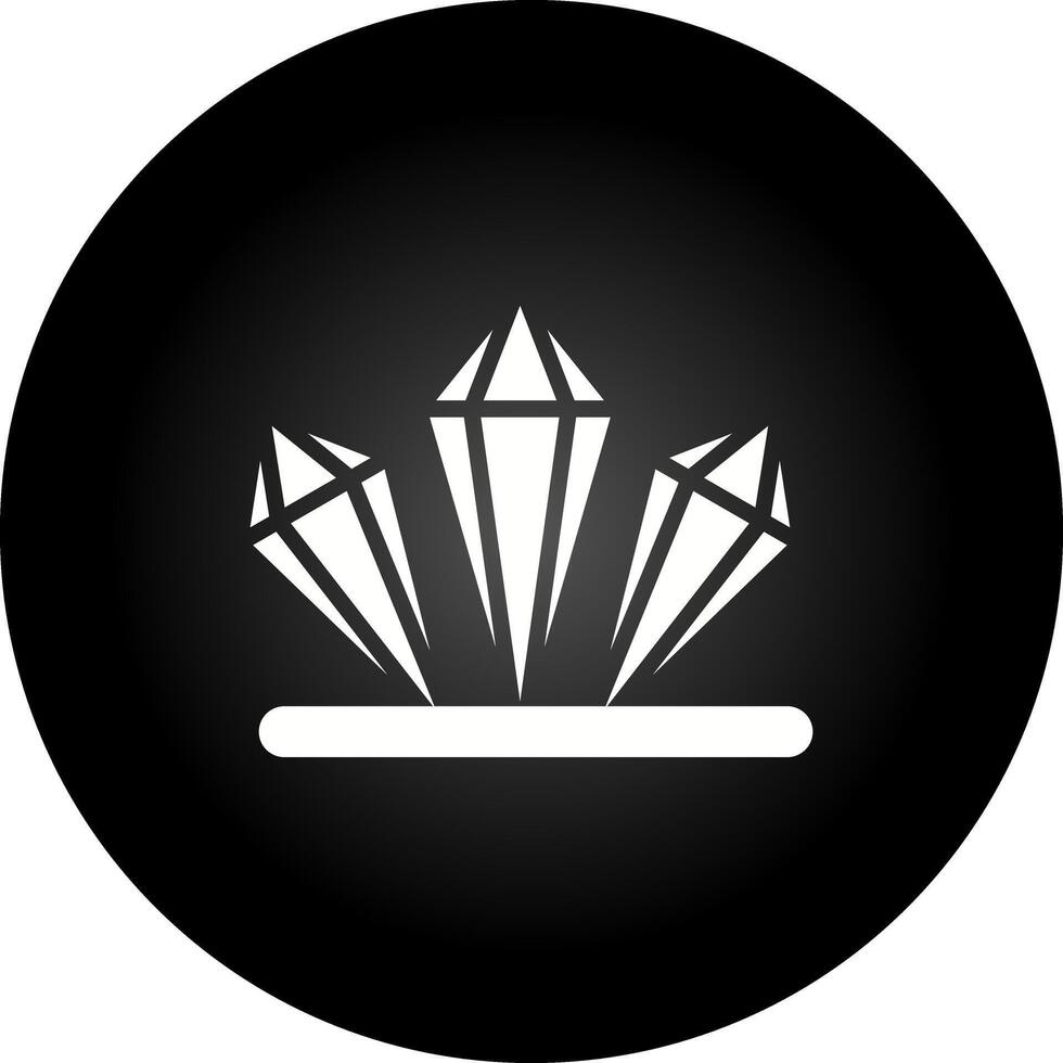 ícone de vetor de cristal
