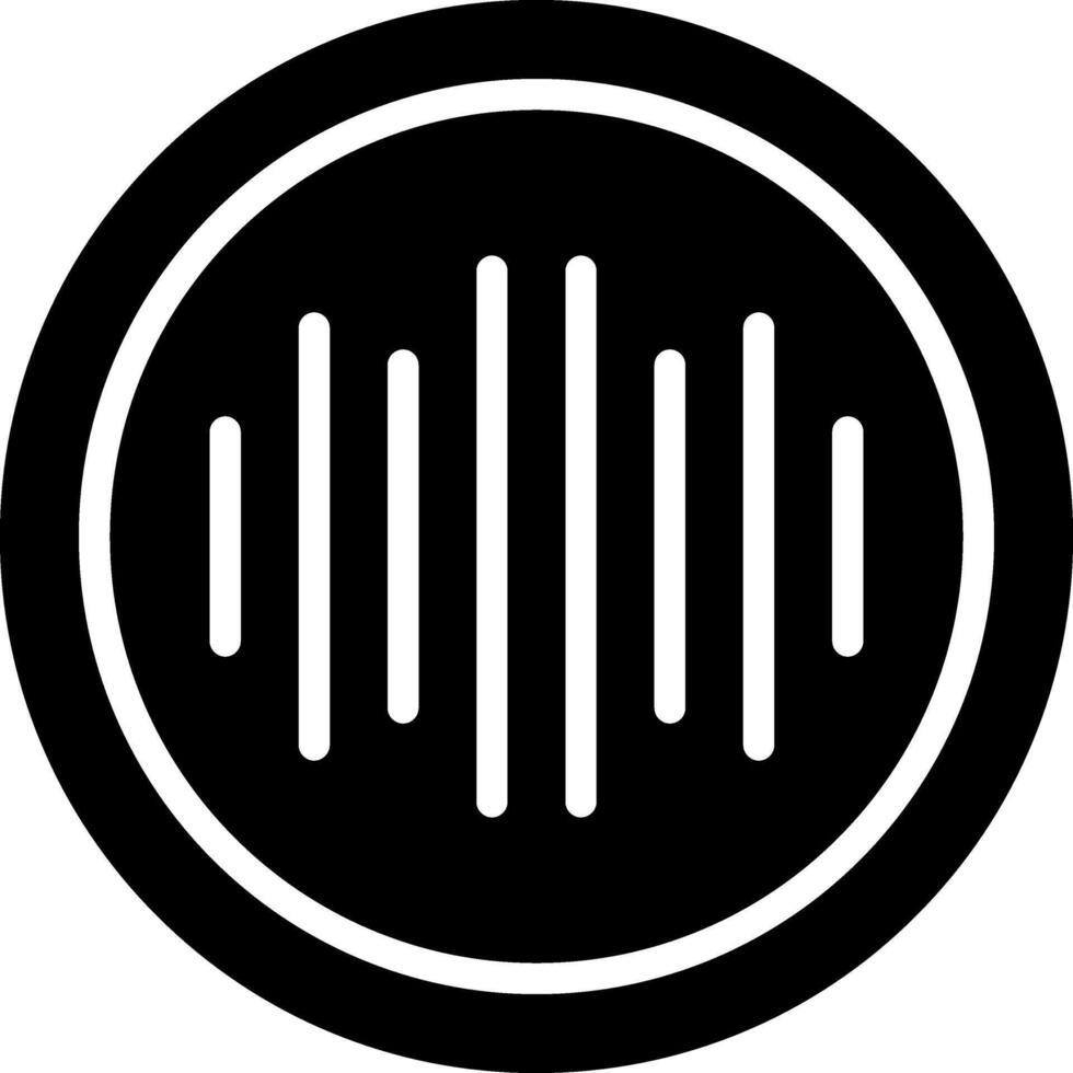 audio espectro vetor ícone