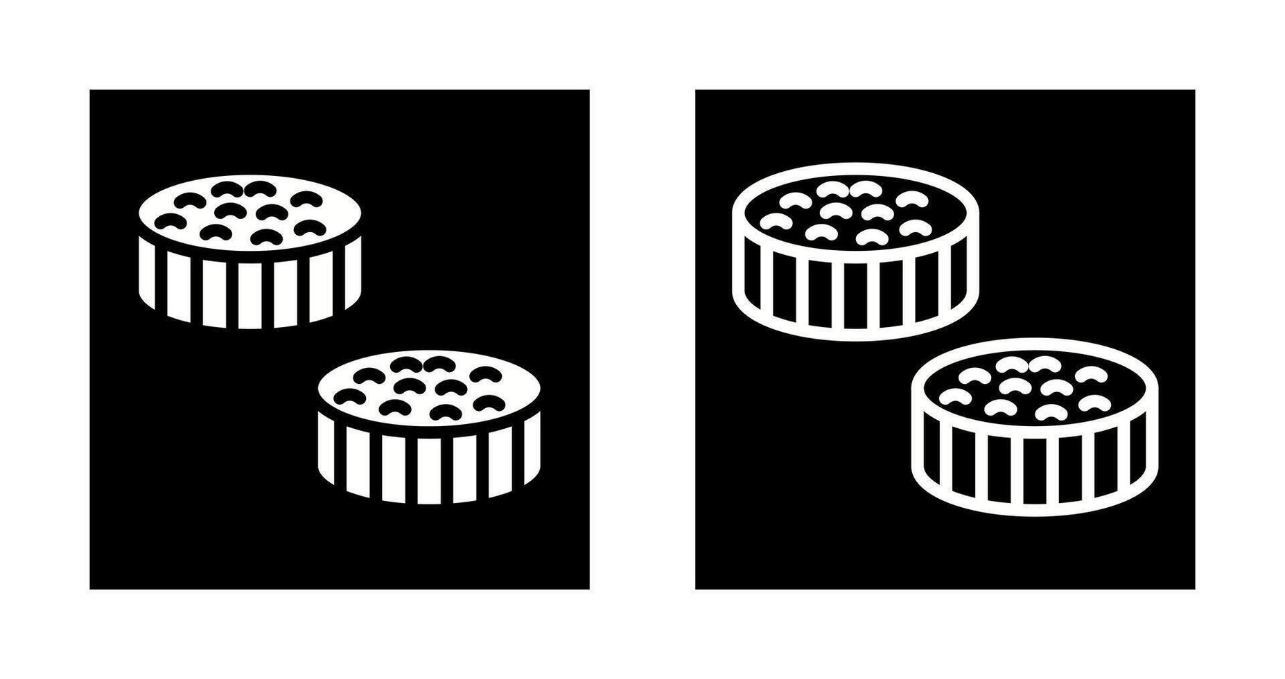ícone de vetor de sushi