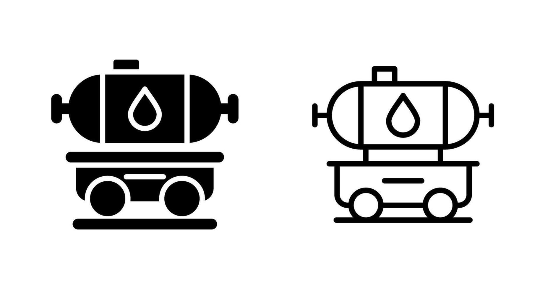 petroleiro caminhão vetor ícone