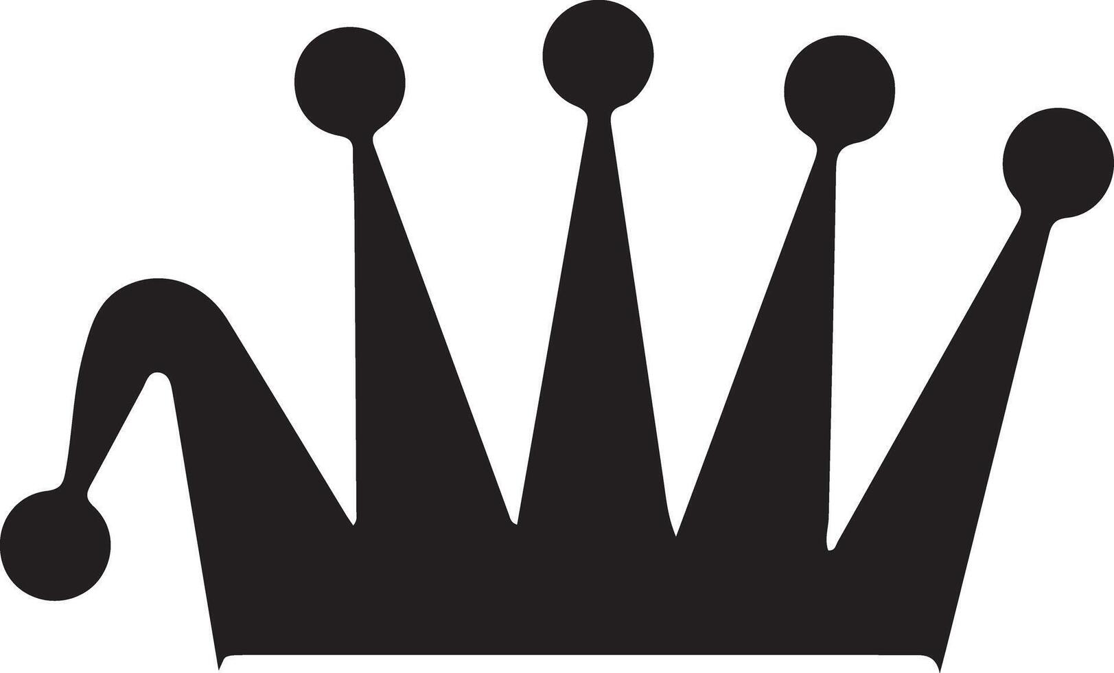 logotipo para rei coroa vetor