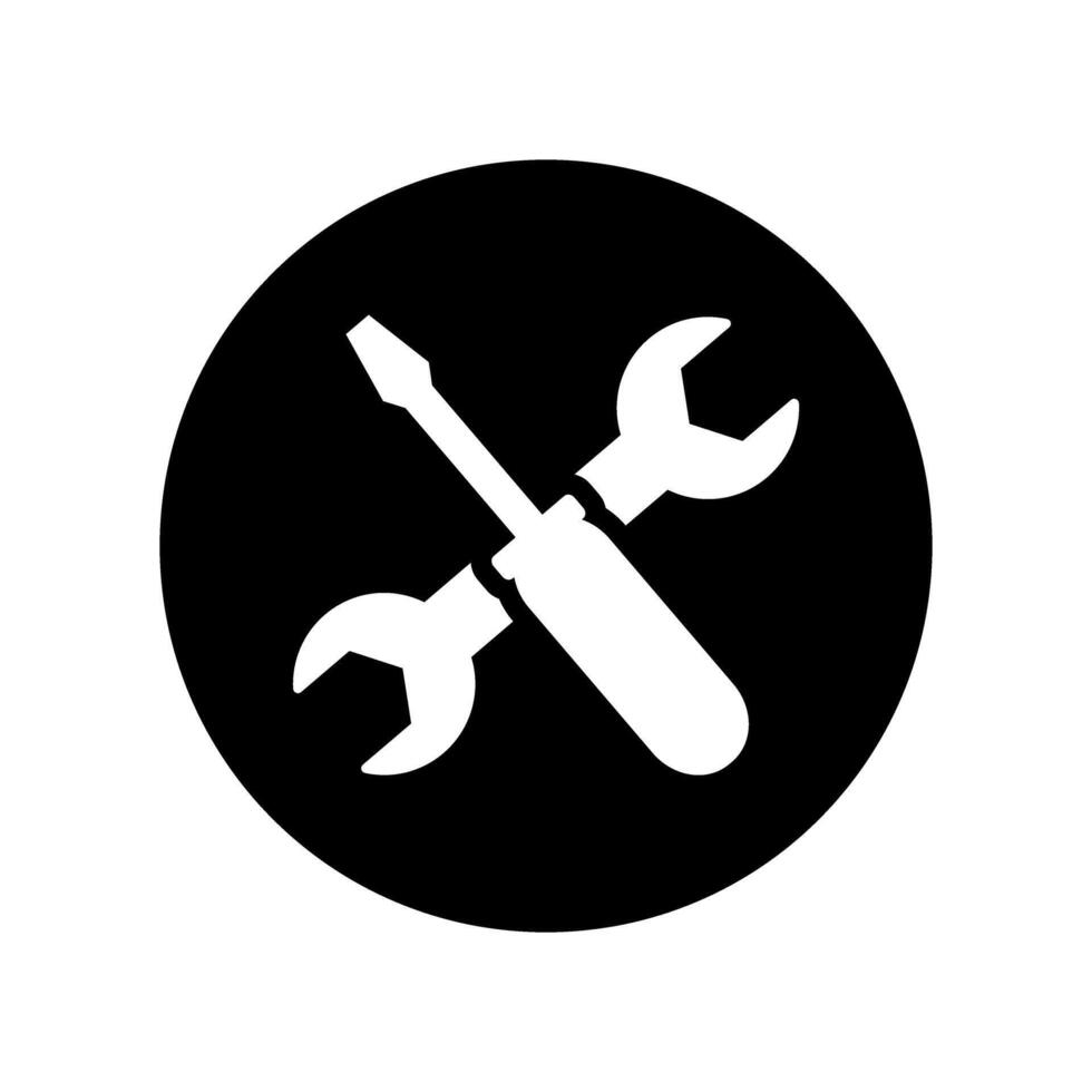 configurações vetor ícone. desenvolvimento vetor ícone. atualizações símbolo. reparar logotipo.