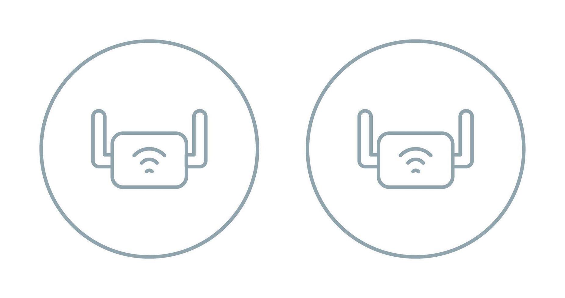 Wi-fi alcance extensor vetor ícone