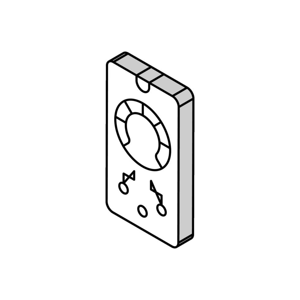 telefone otimizar aplicativo isométrico ícone vetor ilustração