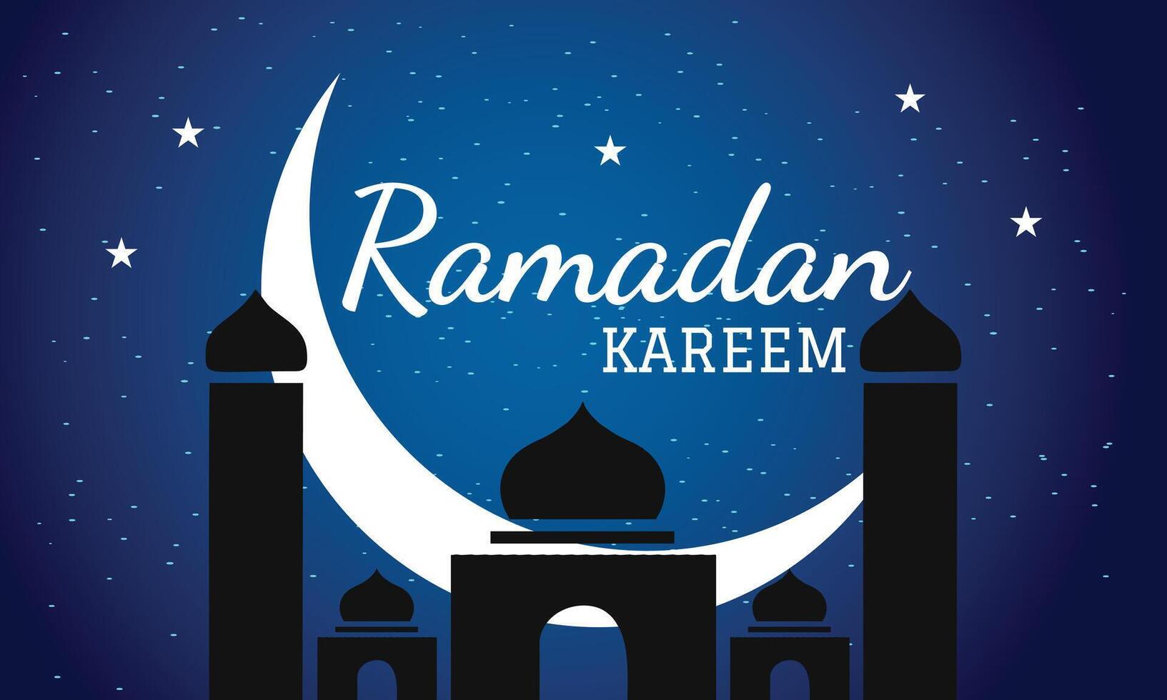 feliz Ramadã kareem modelo Projeto. vetor