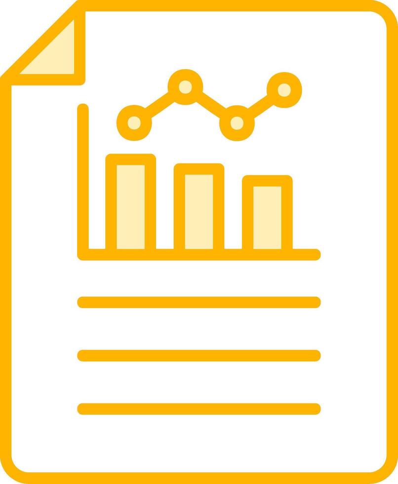 ícone de vetor de gráfico de barras