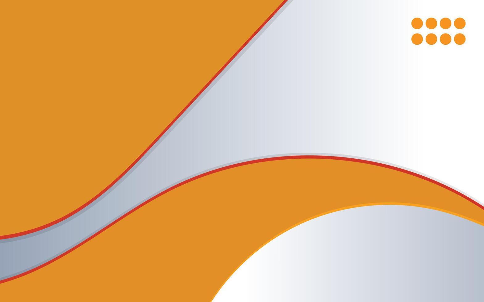 abstrato branco e laranja onda geométrico fundo Projeto vetor