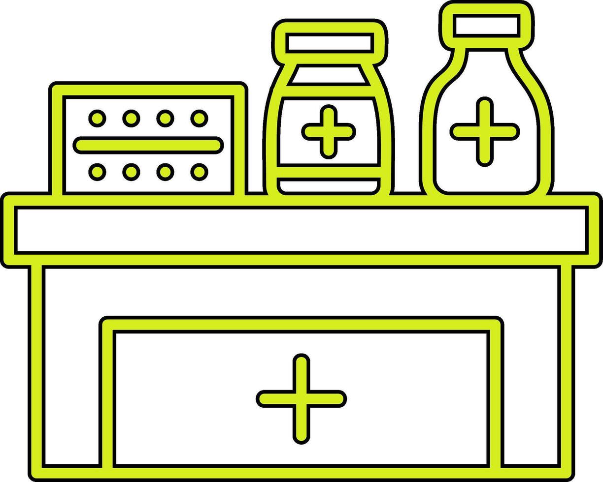 ícone de vetor de medicamentos