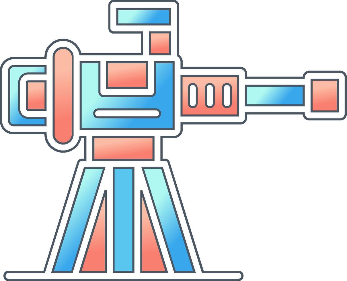 pesado máquina arma de fogo vetor ícone