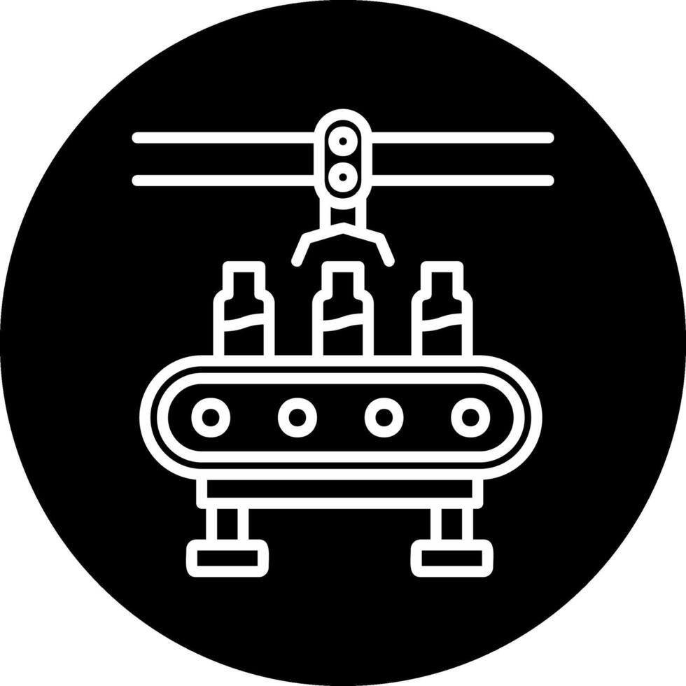 água fábrica vetor ícone