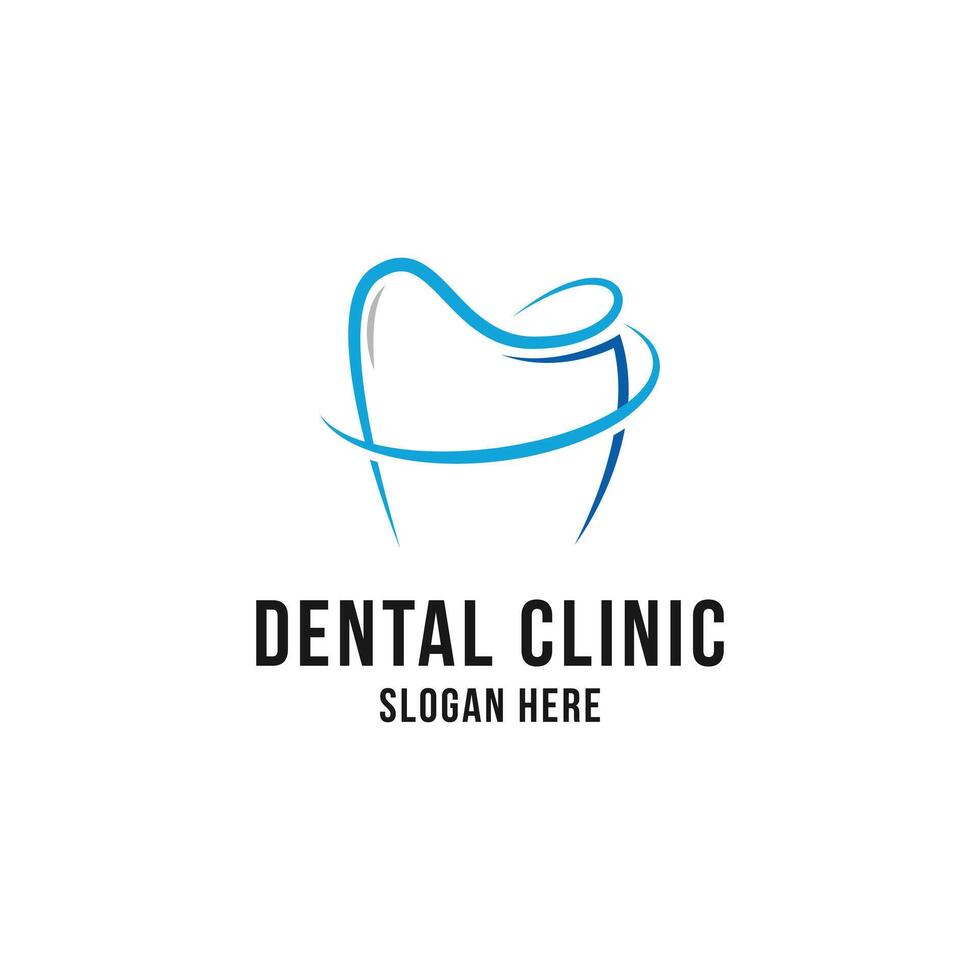 dental clínica médico logotipo Projeto conceito idéia vetor