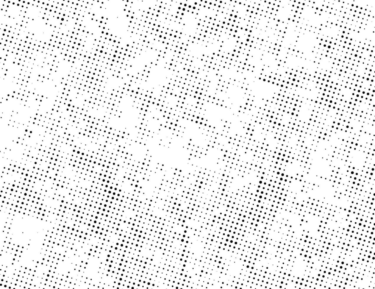 uma Preto e branco meio-tom padronizar com pontos, abstrato meio-tom ponto vetor