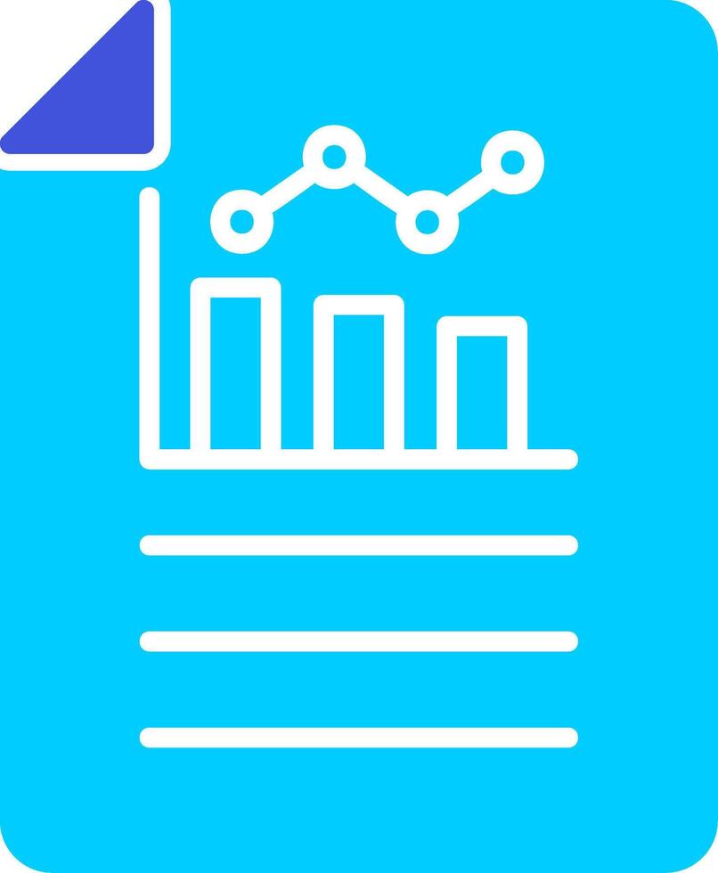 ícone de vetor de gráfico de barras