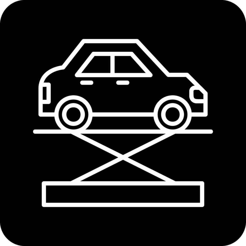 ícone de vetor de jack de carro