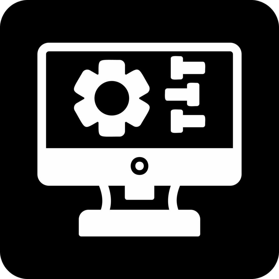 ícone de vetor de configurações
