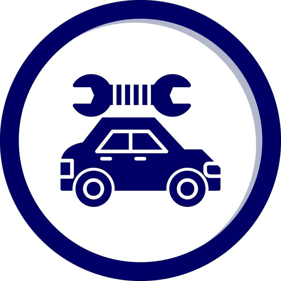 carro manutenção vetor ícone
