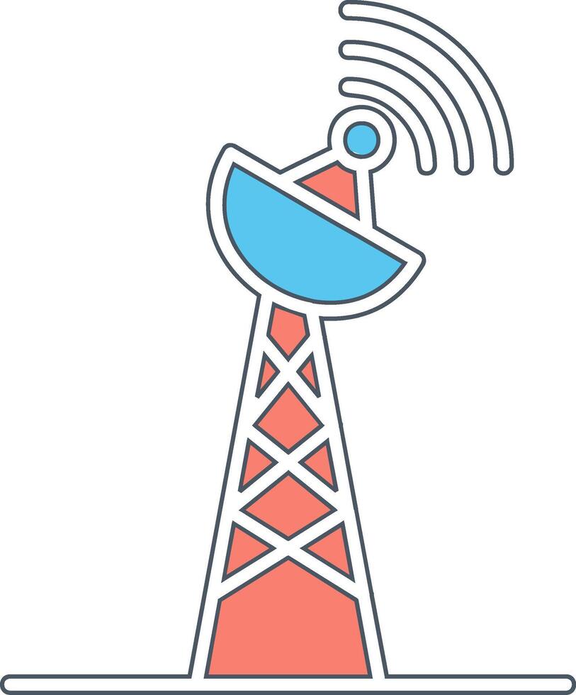 ícone de vetor de torre de sinal