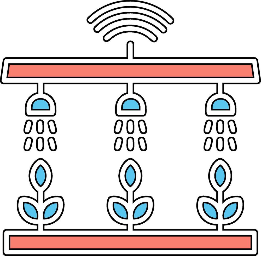 ícone de vetor de fazenda inteligente