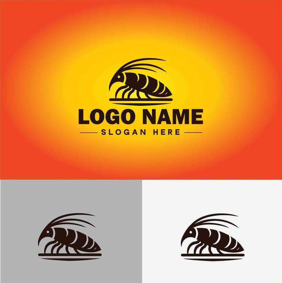 centopéia logotipo vetor arte ícone gráficos para o negócio marca ícone centopéia logotipo modelo
