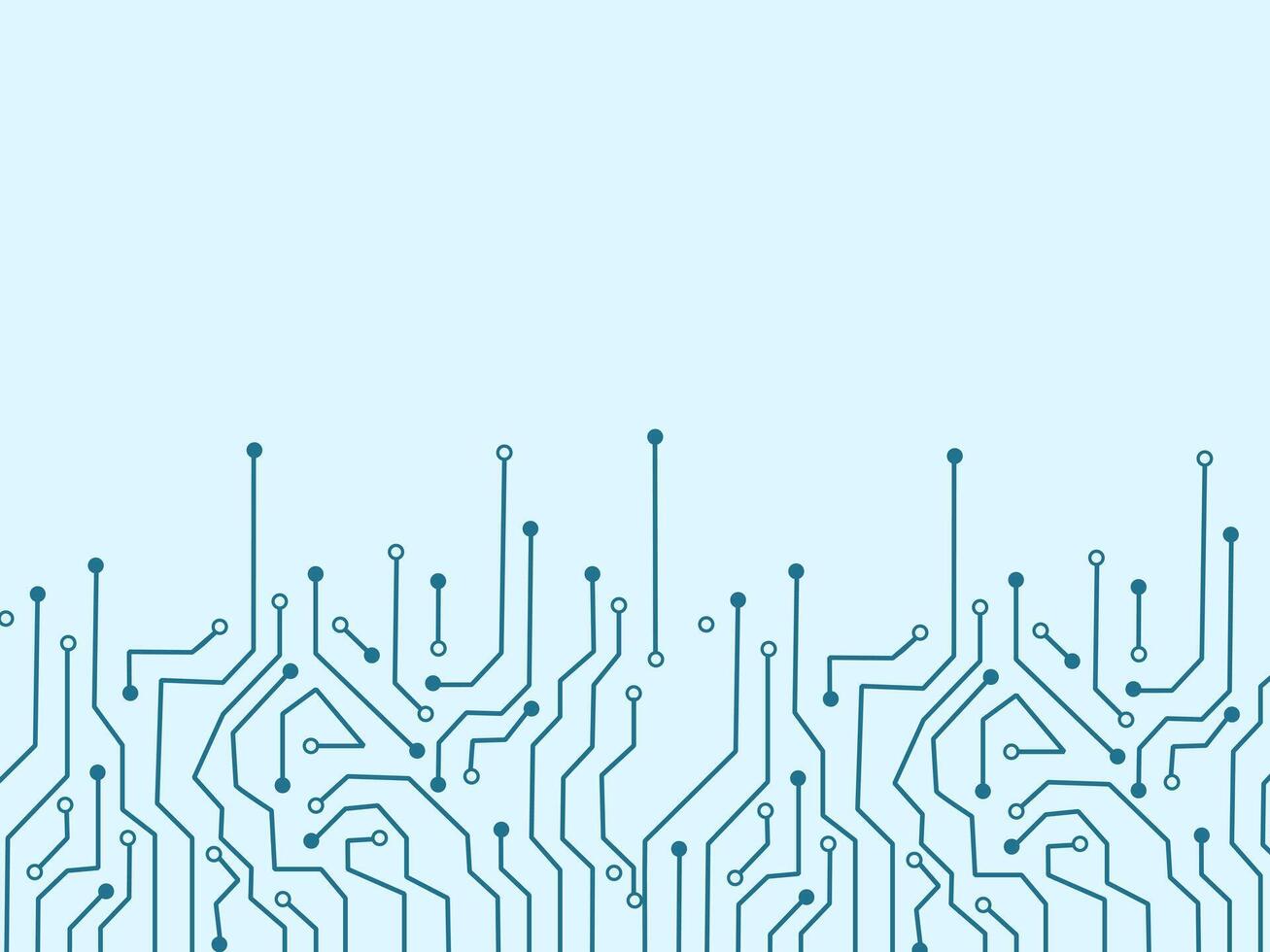 tecnologia o circuito borda textura vetor