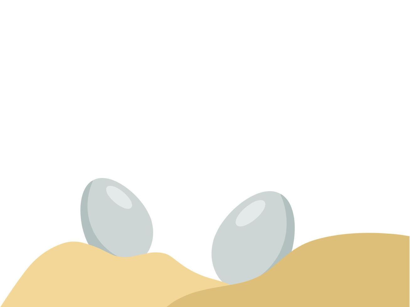 Páscoa ovos quadro, Armação fundo ilustração vetor