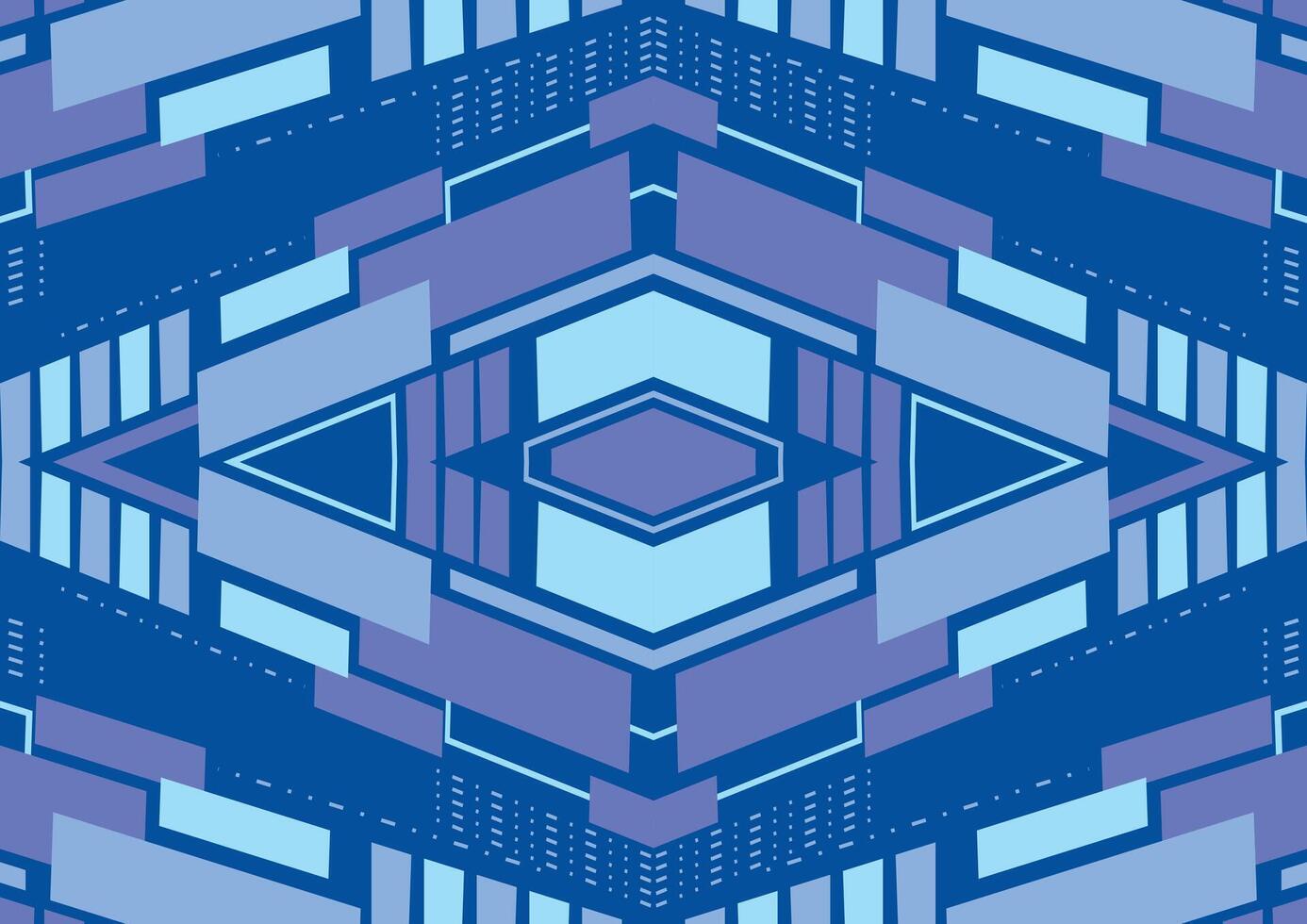 Projeto moderno fundo geométrico azul vetor