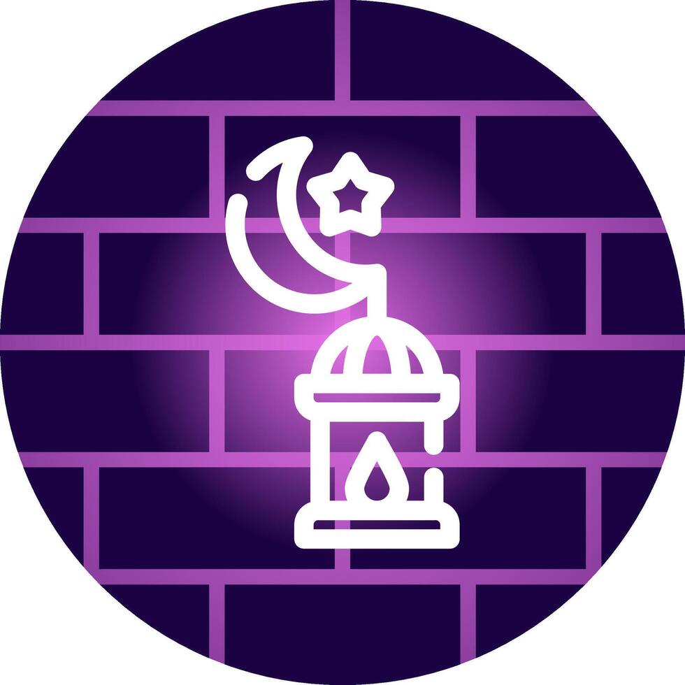design de ícone criativo do ramadã vetor
