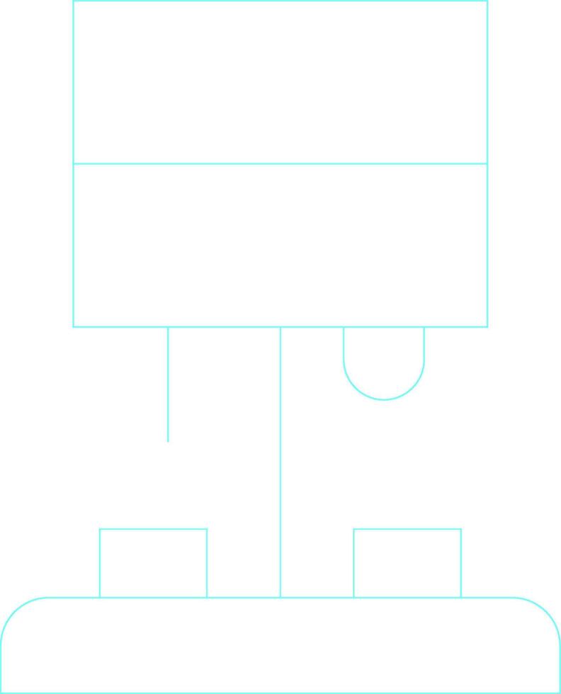 design de ícone criativo de candeeiro de mesa vetor