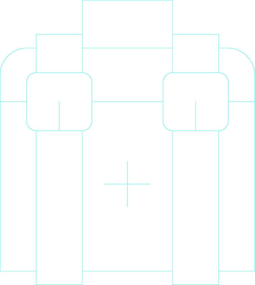 design de ícone criativo de kit de primeiros socorros vetor