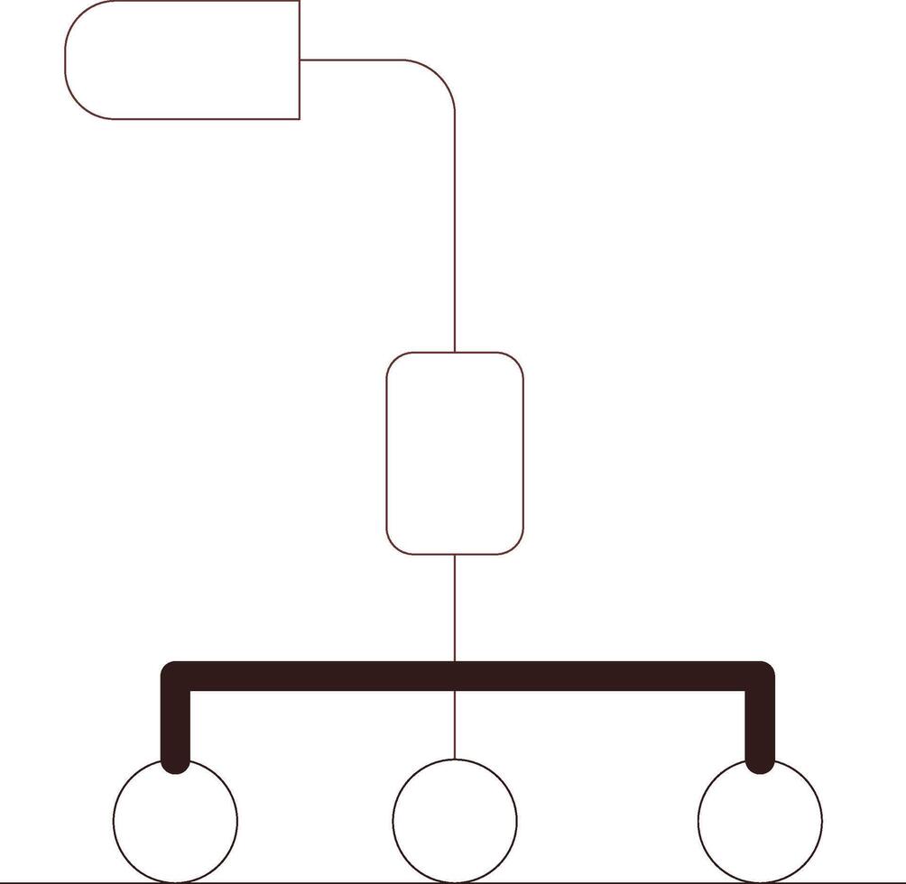 design de ícone criativo de bengala vetor