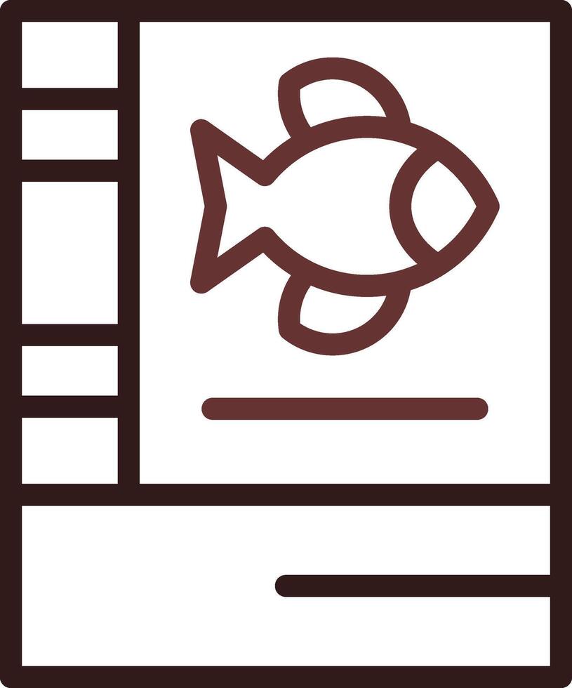 pescaria lições criativo ícone Projeto vetor