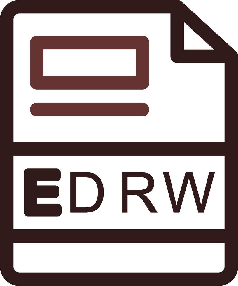edrw criativo ícone Projeto vetor