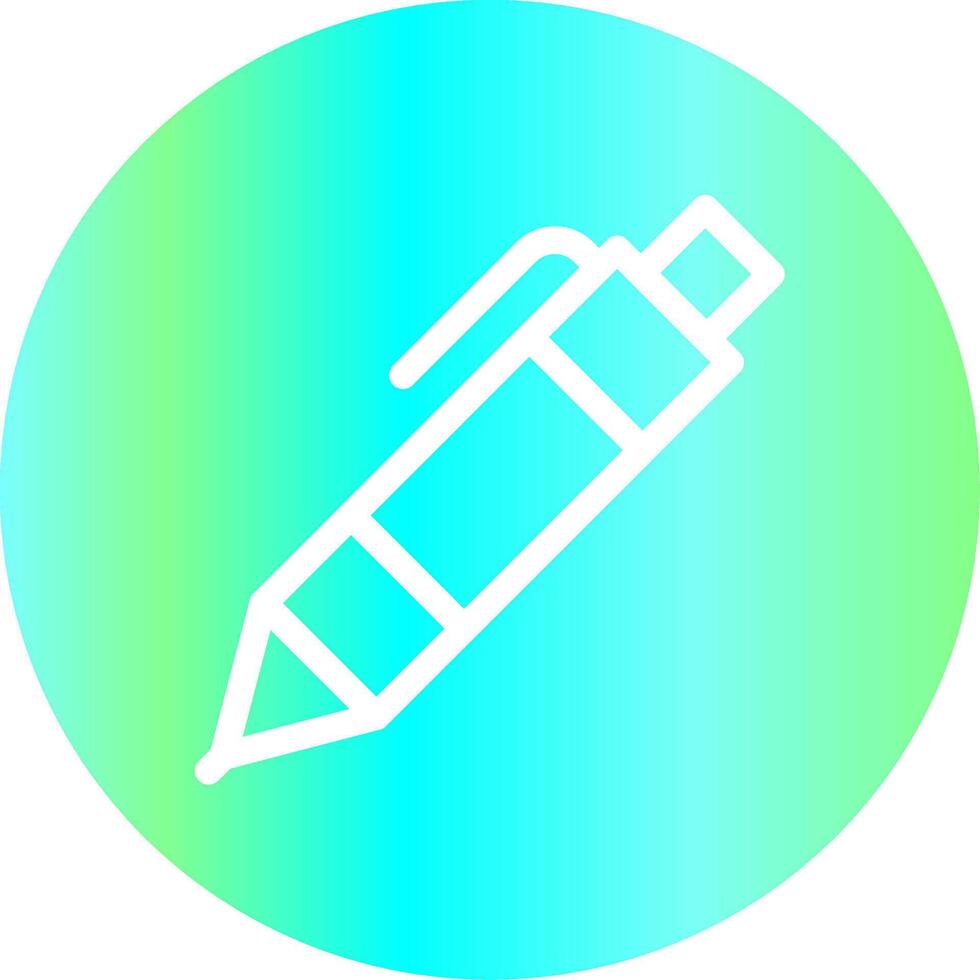 design de ícone criativo de caneta vetor
