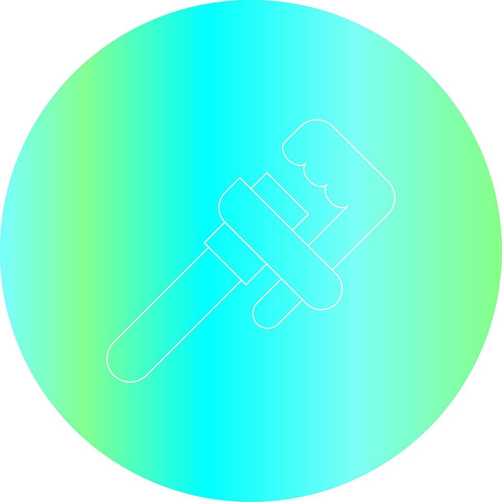 design de ícone criativo de chave de tubo vetor
