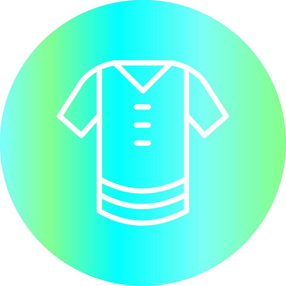 design de ícone criativo de camiseta vetor